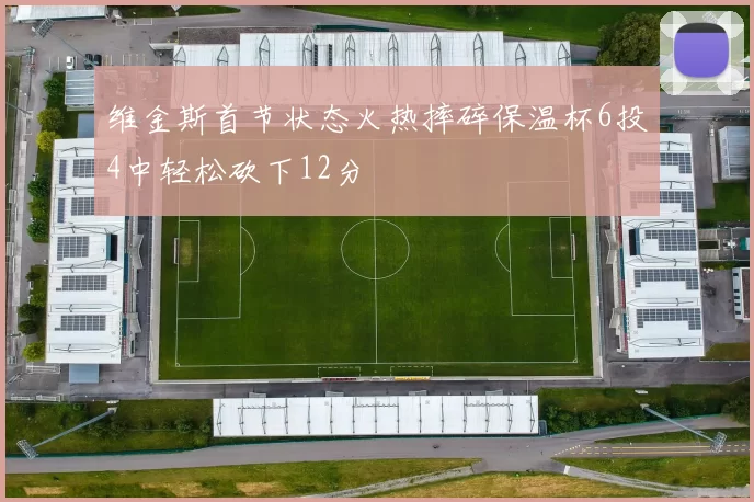 维金斯首节状态火热摔碎保温杯6投4中轻松砍下12分